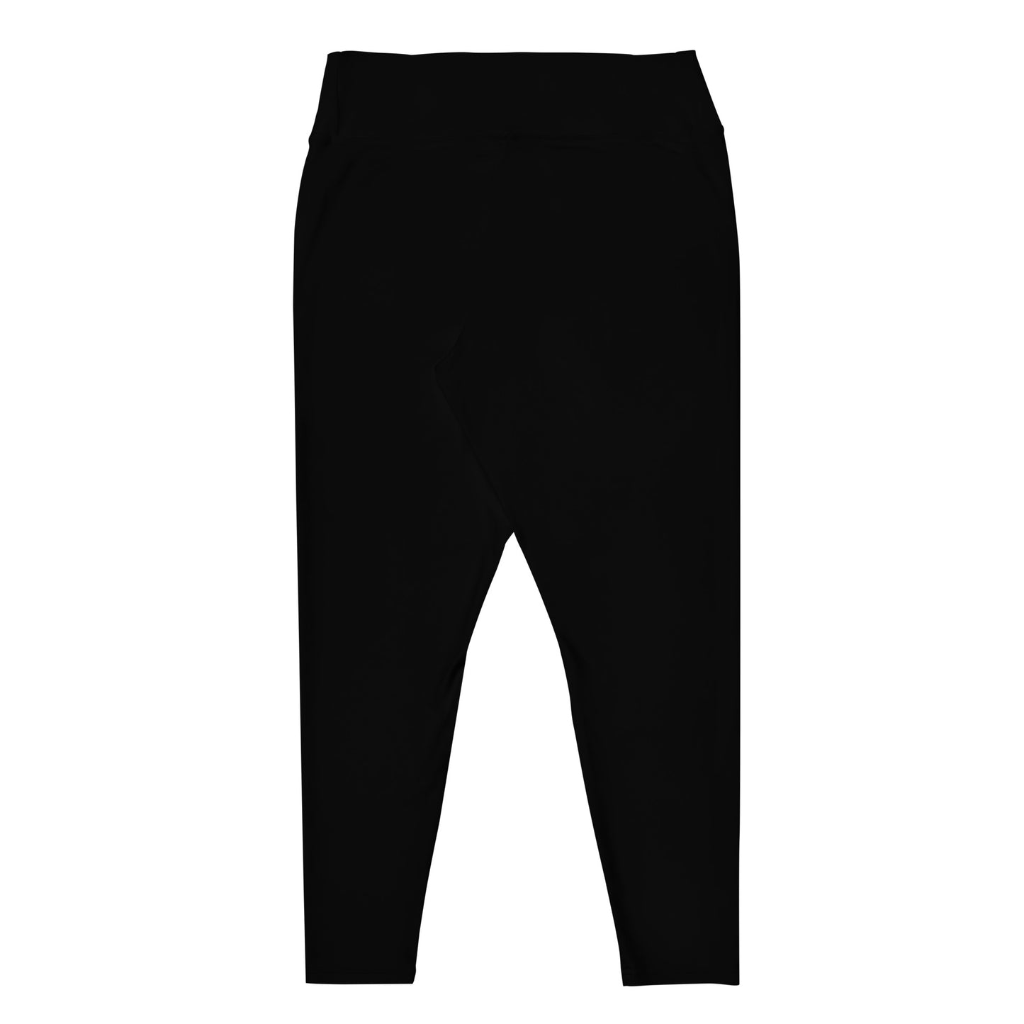 Minimal black athletic leggings flat detail back view premium fabric Lioness