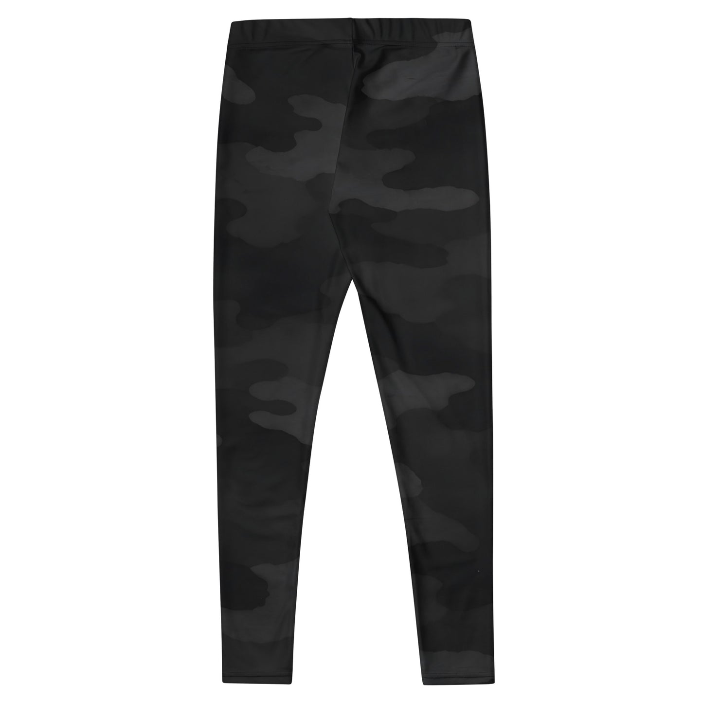Back view of KING Lioness shadow camo leggings with minimalist KING branding