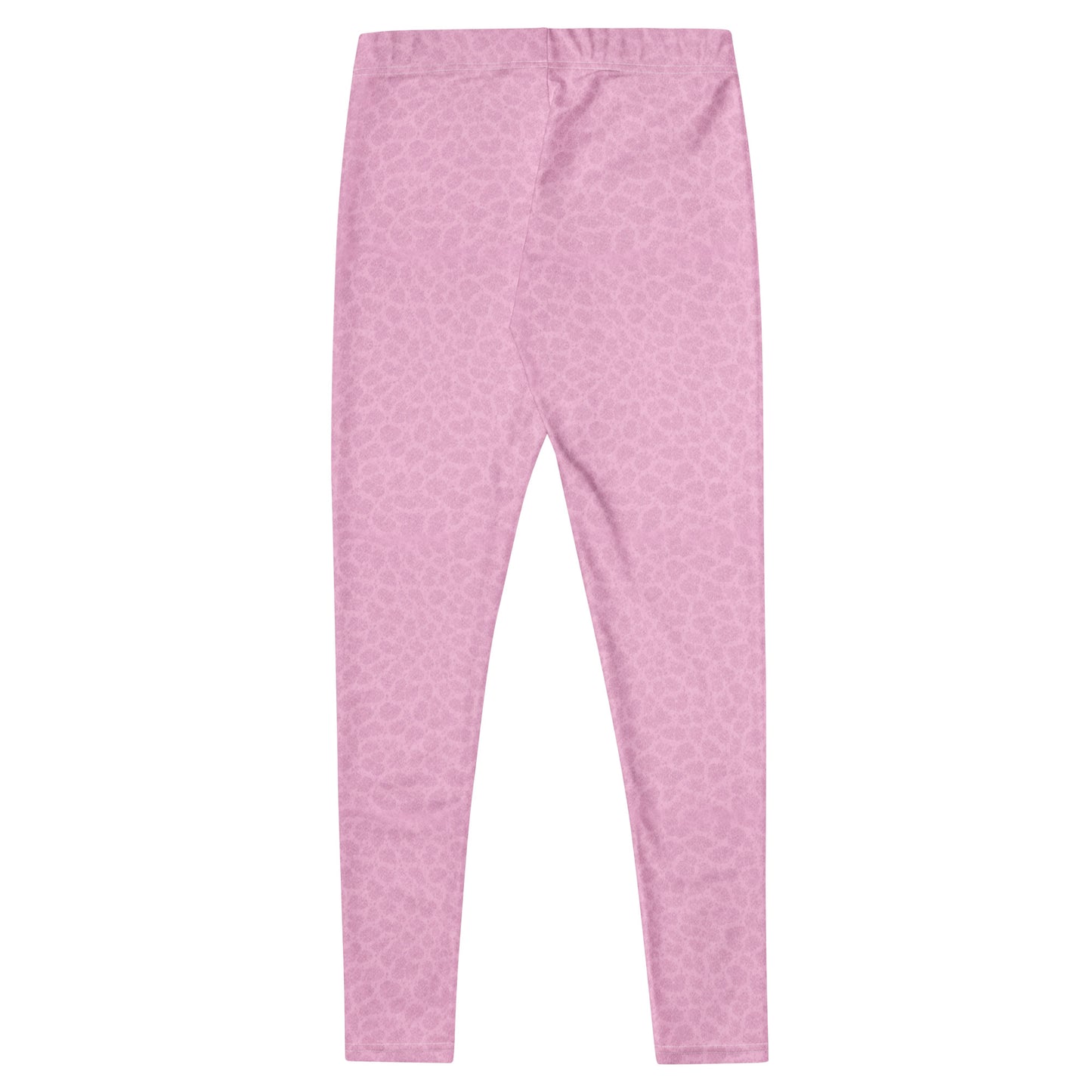 KING Lioness Soft Rose leggings product flat lay minimalist design back view