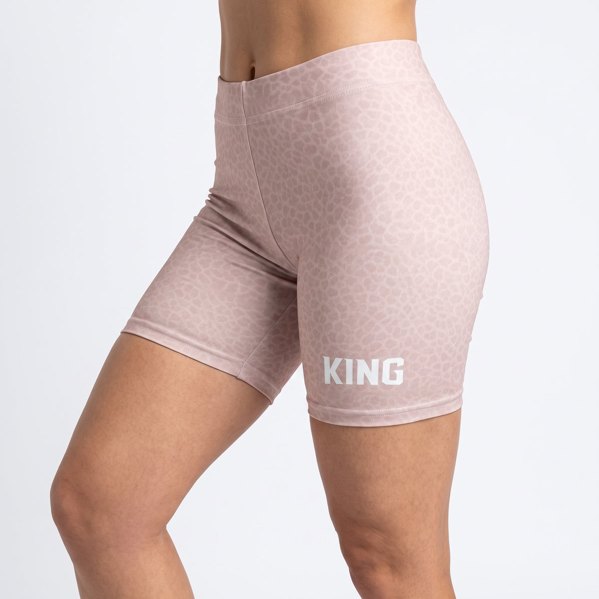 Lioness Training Shorts — Blush Pattern
