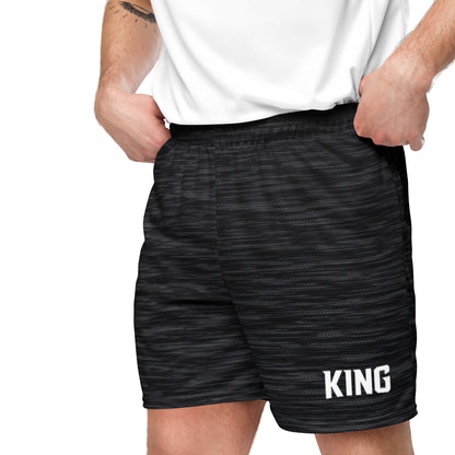 Front model close angle — KING APEX Shadow Mesh Shorts