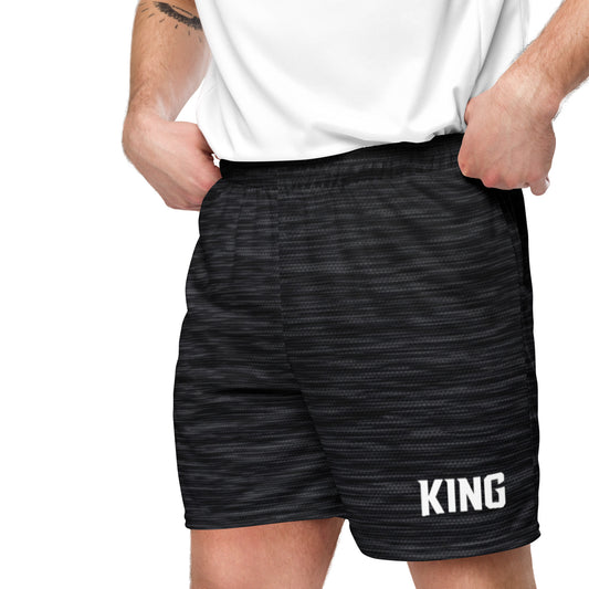 Front model close angle — KING APEX Shadow Mesh Shorts