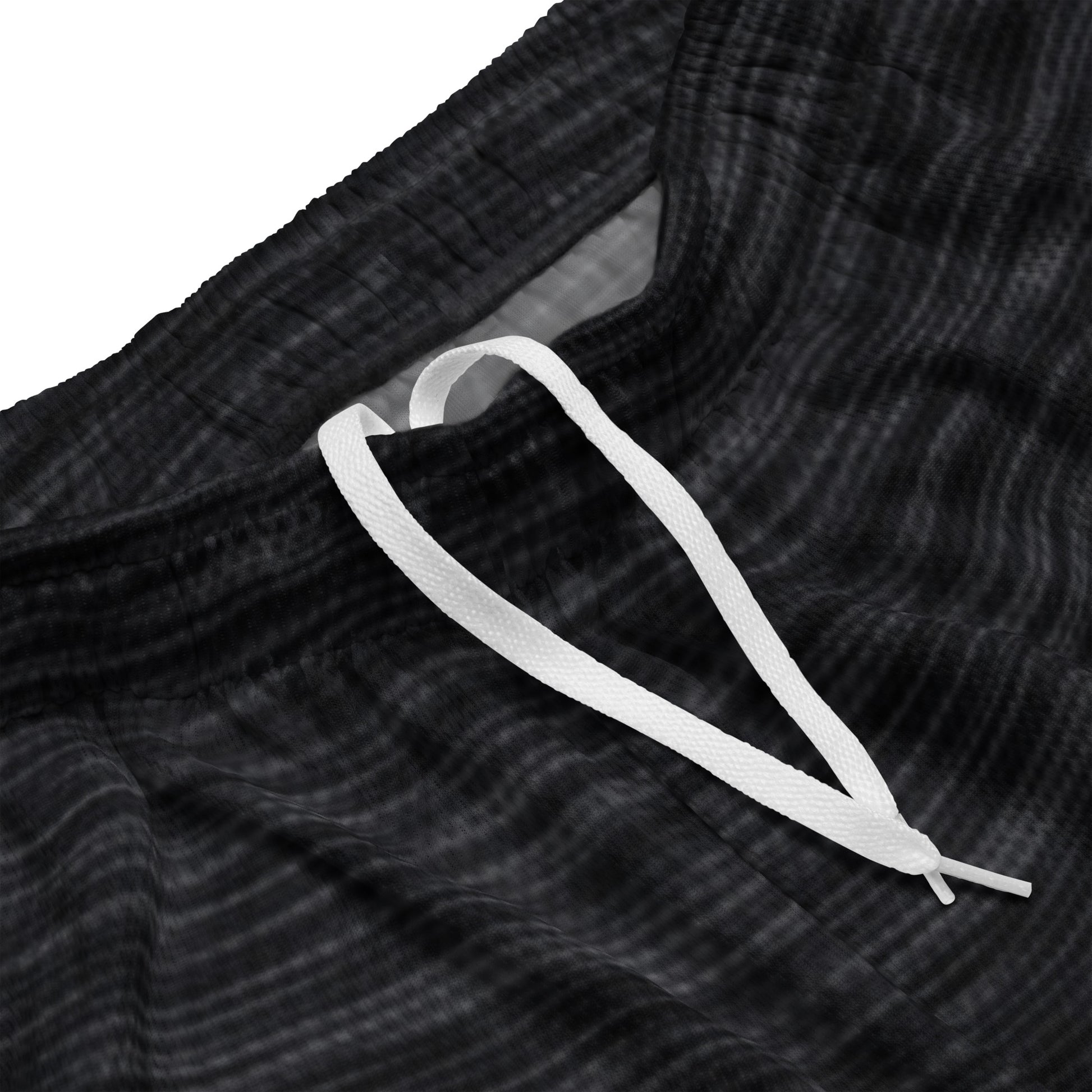 Waistband and white drawcord detail — KING APEX Shadow Mesh Shorts