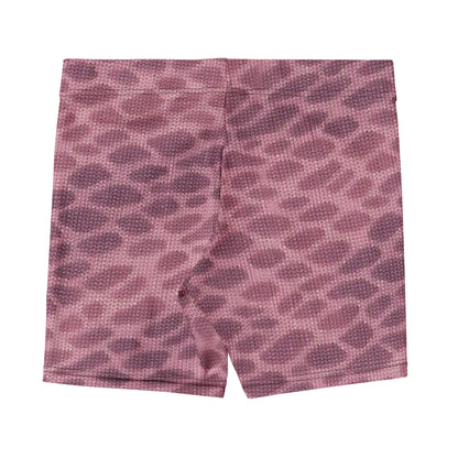 KING Lioness Apex Sculpt Shorts rose camo flat back product view
