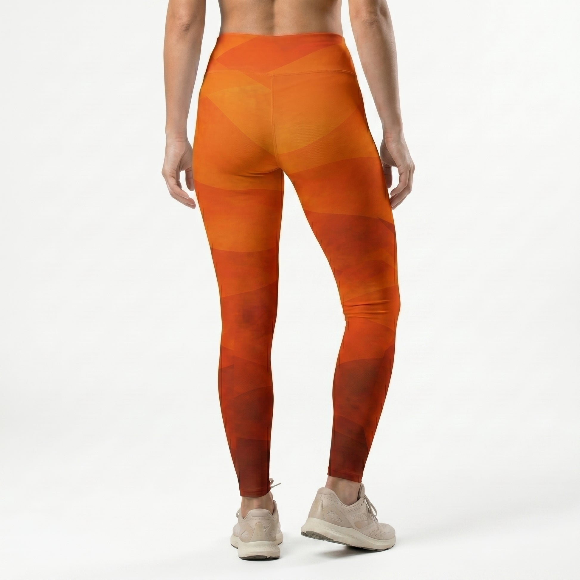 KING Lioness Savannah Leggings Earth Edition women's performance leggings back view