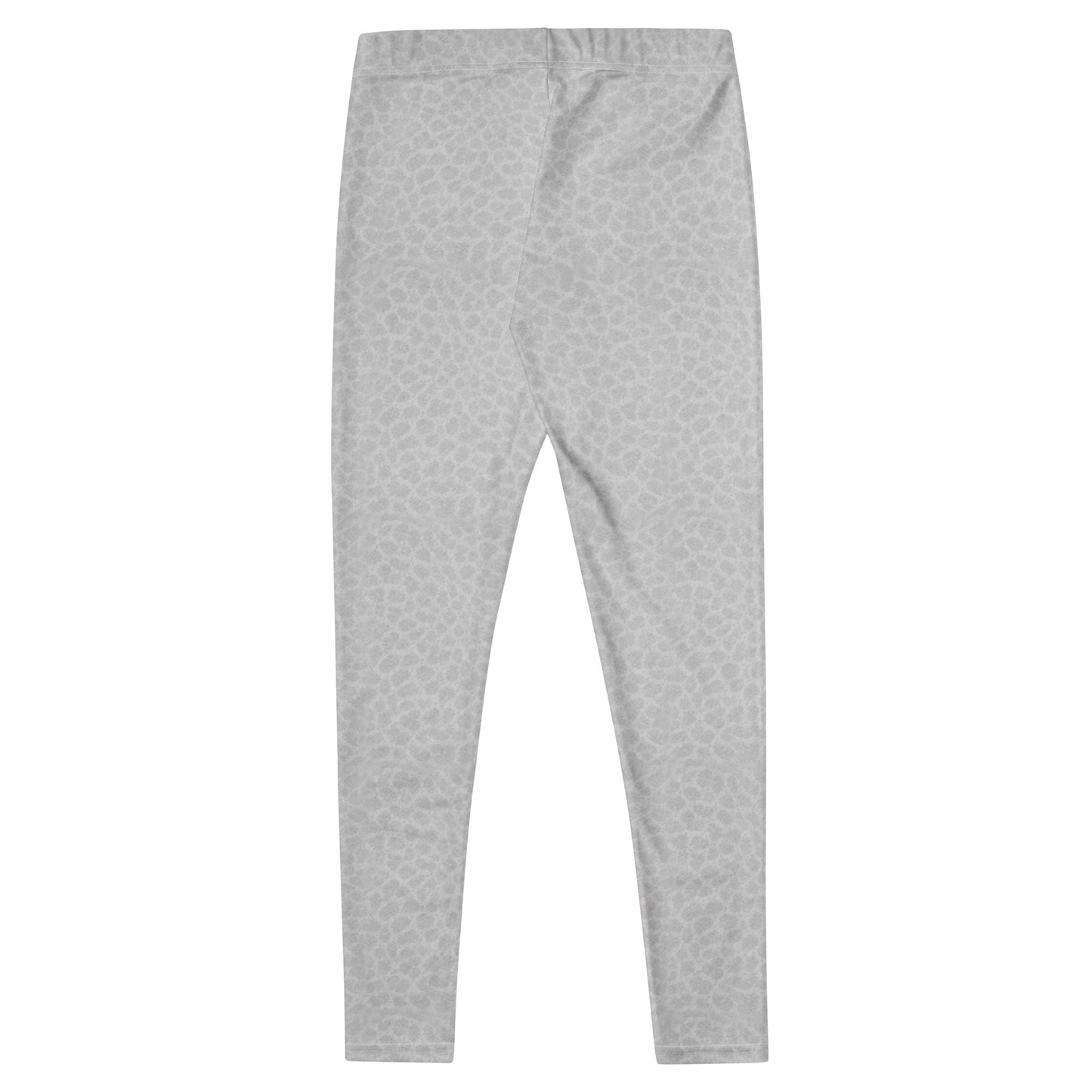 Full product view of KING Lioness gray camo leggings premium finish