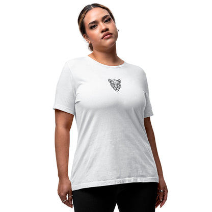 KING Sports Tee — White (Geometric Lioness Edition)