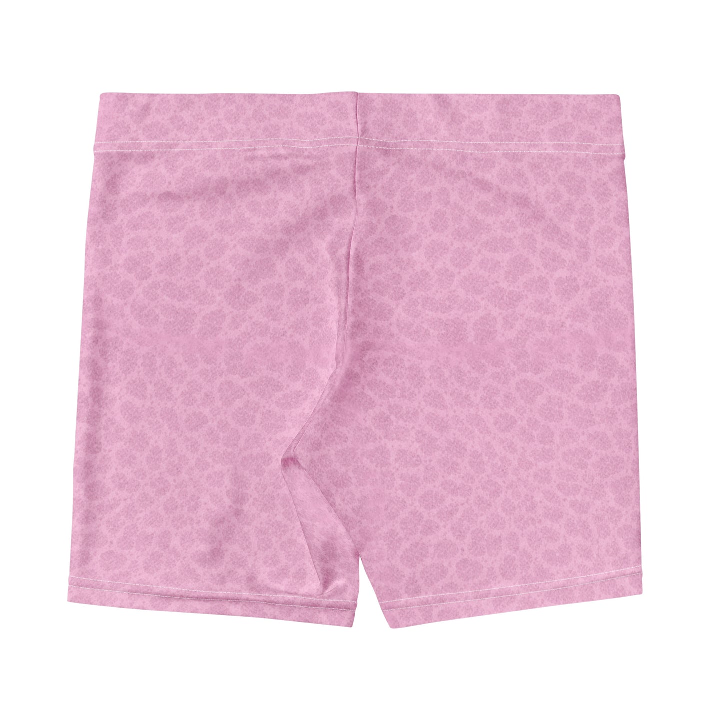 Back flat lay of KING Lioness Apex Training Shorts featuring the Blush Pattern texture.